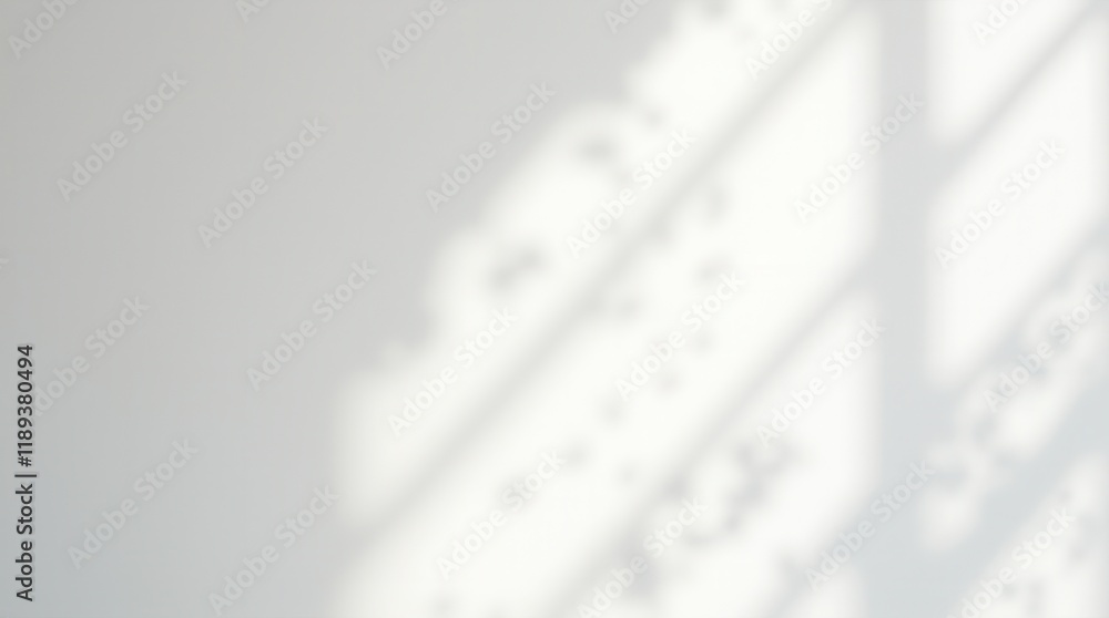 Poster blurred overlay effect for photo and mockups. wall texture with organic drop diagonal shadow