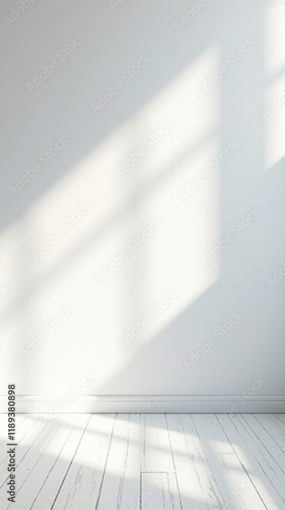 Aufkleber blurred overlay effect for photo and mockups. wall texture with organic drop diagonal shadow