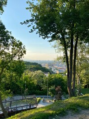 view of the city