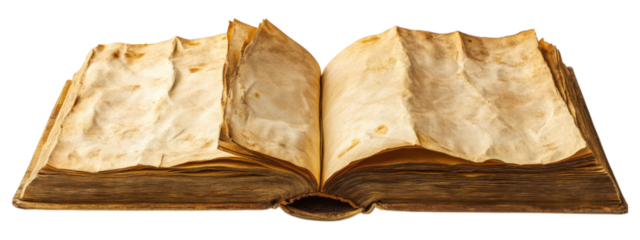 Antique Open Book Aged Pages Grunge Texture History Literature Knowledge Wisdom Old Book Library