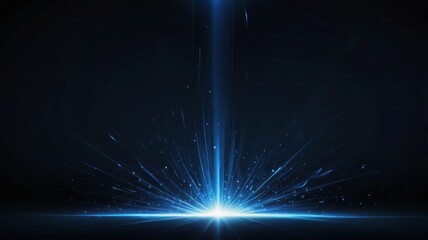 Lightning blue light effect abstract background