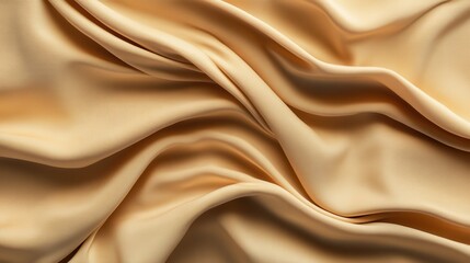 Obraz premium A seamless beige fabric texture with subtle shadows