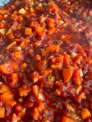 Vegan chili dish