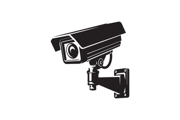 CCTV Security  Surveillance Camera Icon Vector 