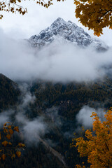 Fototapeta premium fog in the mountains