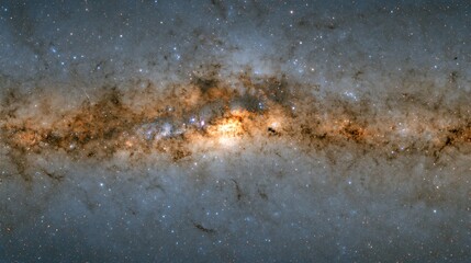 Obraz premium Stunning Cosmic Nebula- Galactic Dust and Stars