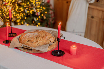 Freshly Baked Homemade Sourdough Bread
