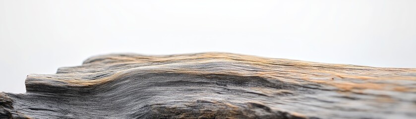 Fototapeta premium Weathered oak wood grain in high detail.