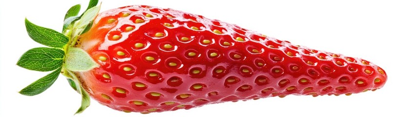 Perfectly Ripe Strawberry Macro