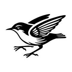 Obraz premium Simple Vector Icon of a Rhine Leuciscus – Logo Design Illustration