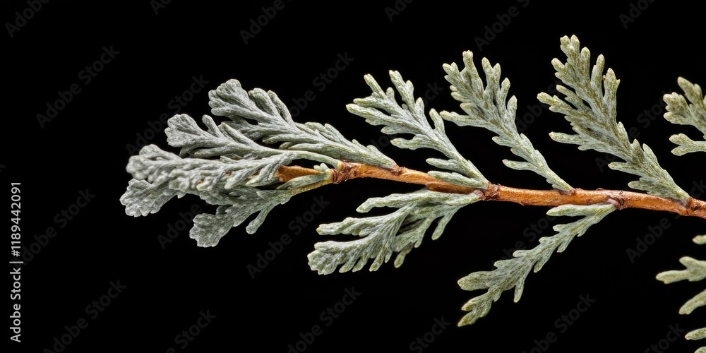 Poster a close-up shot of a tree branch with intricate details and texture