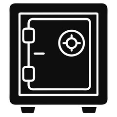Safe box icon .safe icon vector