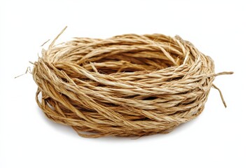 a ball of twine on a white background