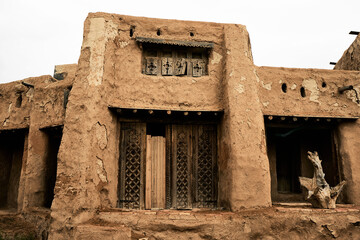 Mongol Empire. The capital of the Golden Horde - Sarai Batu. Russia, Astrakhan Region.