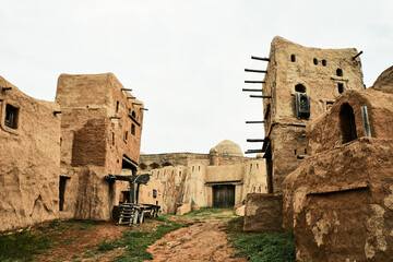 Mongol Empire. The capital of the Golden Horde - Sarai Batu. Russia, Astrakhan Region.