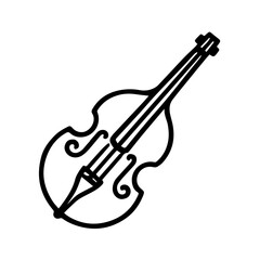 Obraz premium Simple Vector Icon of a Oompah Bass – Logo Design Illustration