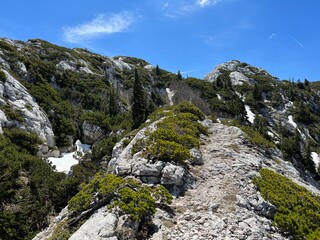 Premuzic hiking trail or Premuzic Trail - Northern Velebit National Park, Croatia or Premuzic-Wanderweg or Premuzic's Trail (Pješački planinarski put Premužićeva staza - NP Sjeverni Velebit, Hrvatska)