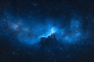 Fototapeta premium Milky Way Majesty: A Panoramic Night Sky