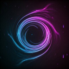Fototapeta premium background colorful circle smoke