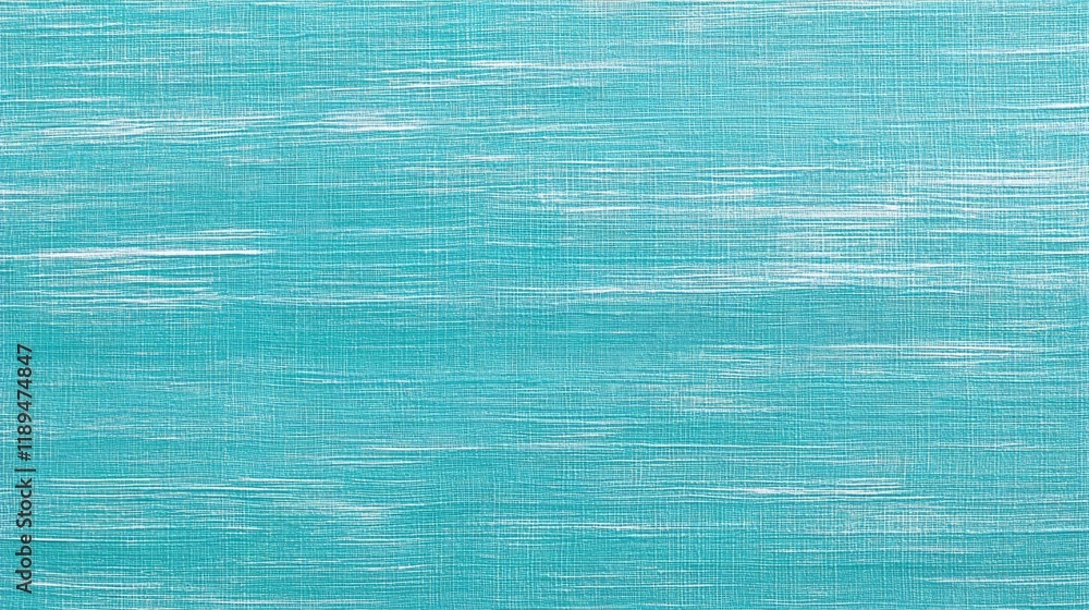 Poster Abstract teal textured background with horizontal lines.