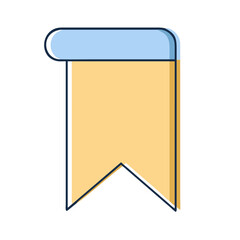 bookmark vector icon, bookmark vector illustration - simple illustration of bookmark, perfect for logos bookmark