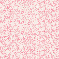 Seamless flowers pattern, floral print.