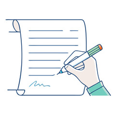 handwriting worksheet vector icon, handwriting worksheet vector illustration - simple illustration of handwriting worksheet, perfect for logos handwriting worksheet