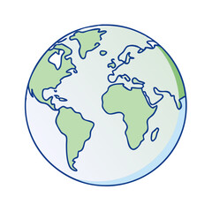 world map vector icon, world map vector illustration - simple illustration of world map, perfect for logos world map
