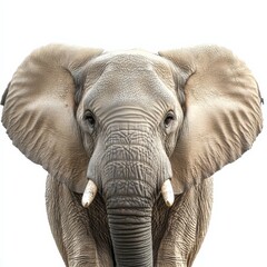 Obraz premium close up view of an elephant