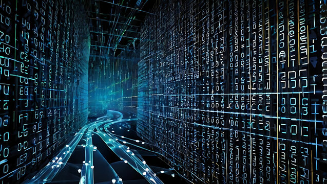 abstract binary code