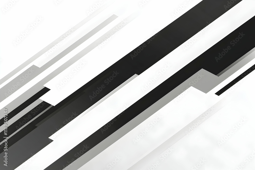 Poster abstract grayscale diagonal lines background. ideal for modern designs, presentations, and tech-rela