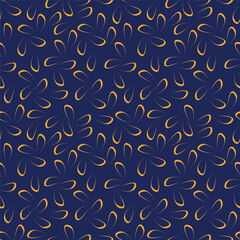 Beautiful little flower pattern on purple background. Sweet flower pattern is perfect for dress.