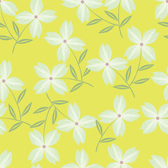 Beautiful floral seamless pattern. Bright illustration, can be used for creating card, invitation card for wedding,wallpaper and textile