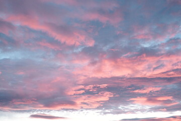 Obraz premium Pink clouds