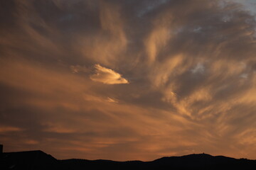 clouds in the sky