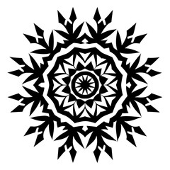 floral design, stylized flower shapes, flowing scrolls, and decorative accents. abstract floral ornament, petal patterns, ideal for use in decorative prints, wallpaper, mandala, digital art, template