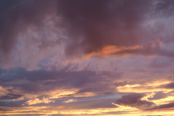 clouds in the sky