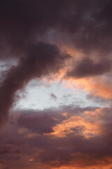 clouds in the sky