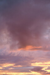 clouds in the sky