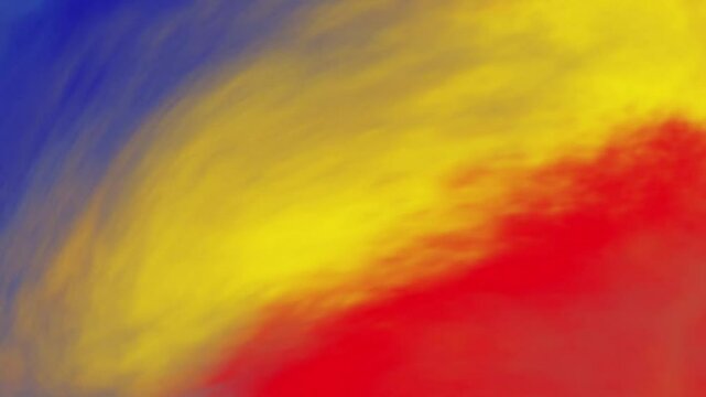 yellow red bule gradient wavy liquid flow,background,smooth liquid gradient animation background,flowing curves. Suitable for feminine designs