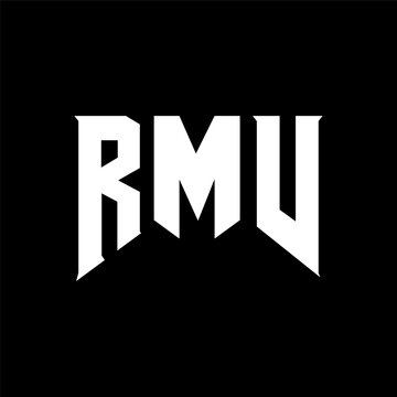 RMV letter logo design for technology company. RMV logo design black and white color combination. RMV logo, RMV vector, RMV design, RMV icon, RMV alphabet. RMV typography logo design.