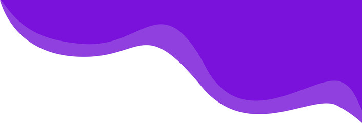 Abstract border shape for banner design. Header section. Website page template. Top and separator modern element. Simple wavy horizontal menu for site.