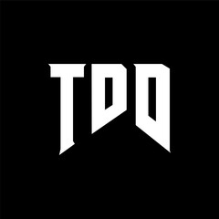 TDD letter logo design for technology company. TDD logo design black and white color combination. TDD logo, TDD vector, TDD design, TDD icon, TDD alphabet. TDD typography logo design.