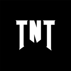 TNT letter logo design for technology company. TNT logo design black and white color combination. TNT logo, TNT vector, TNT design, TNT icon, TNT alphabet. TNT typography logo design.