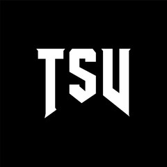 TSV letter logo design for technology company. TSV logo design black and white color combination. TSV logo, TSV vector, TSV design, TSV icon, TSV alphabet. TSV typography logo design.