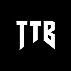 TTB letter logo design for technology company. TTB logo design black and white color combination. TTB logo, TTB vector, TTB design, TTB icon, TTB alphabet. TTB typography logo design.