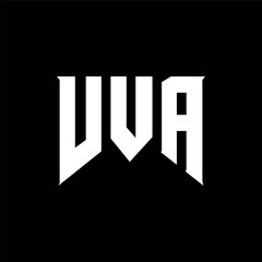 VVA letter logo design for technology company. VVA logo design black and white color combination. VVA logo, VVA vector, VVA design, VVA icon, VVA alphabet. VVA typography logo design.