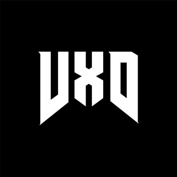 VXD letter logo design for technology company. VXD logo design black and white color combination. VXD logo, VXD vector, VXD design, VXD icon, VXD alphabet. VXD typography logo design.