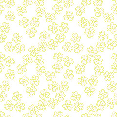 Hand drawn colourful florals Seamless pattern. Abstract Florals pattern. Colourful background. Designed for paper, cover, fabric, decor, wall paper and etc.