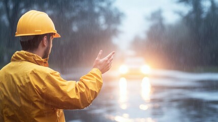 Community members enhance emergency preparedness through severe weather drill during spring rain